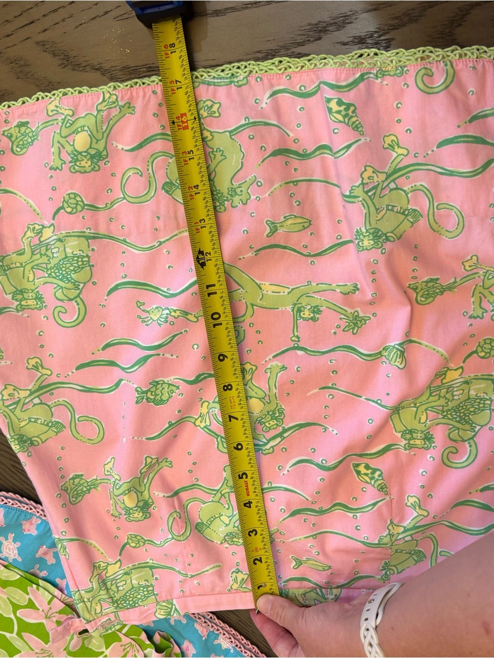 Lilly Pulitzer Trio Mini Skirts / shorts in Pink, Green & Blue - Picture 16 of 16